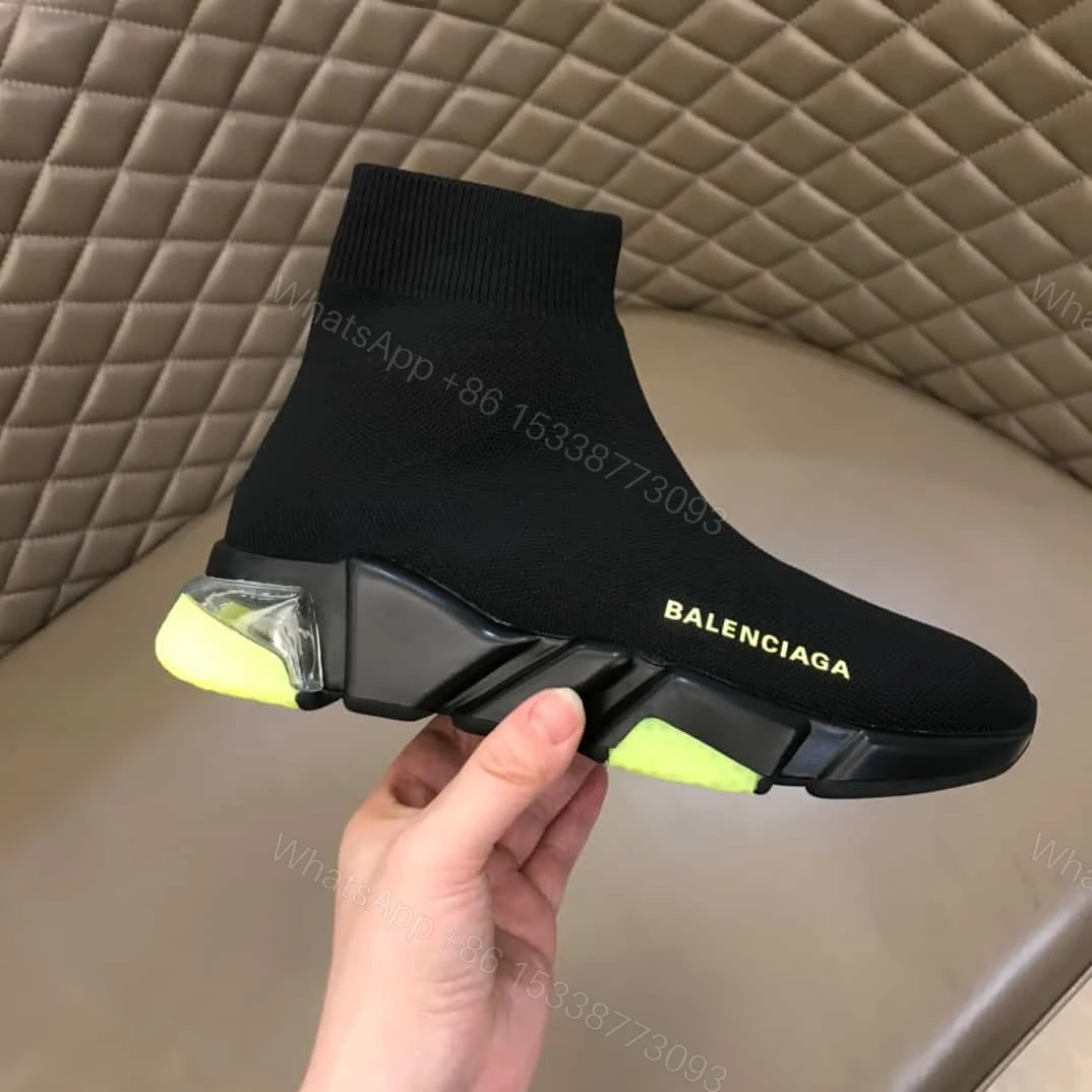 View 2 of BALENCIAGA SPEED CLEAR SOLE SNEAKERS – BB44