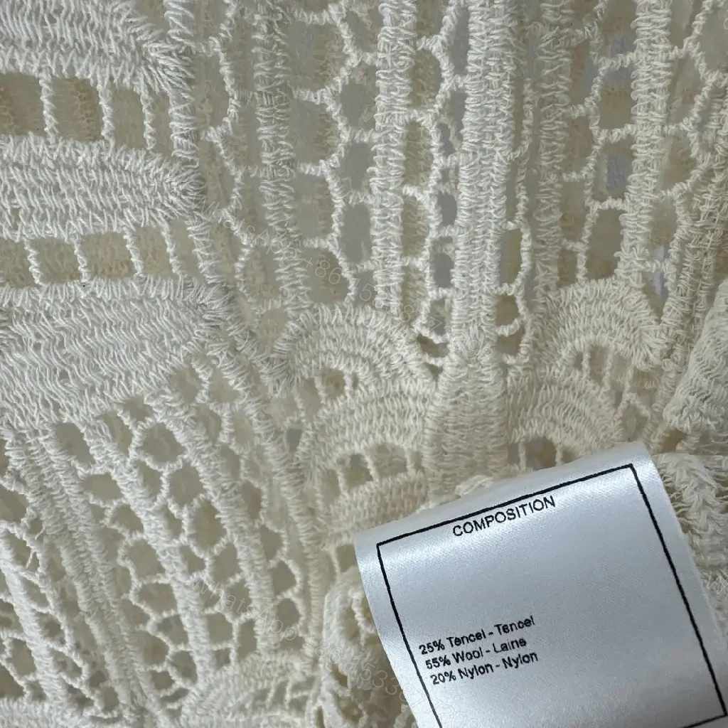 View 9 of Crochet-Knit Tank Top with Couture Texture + Lightweight Luxury Top