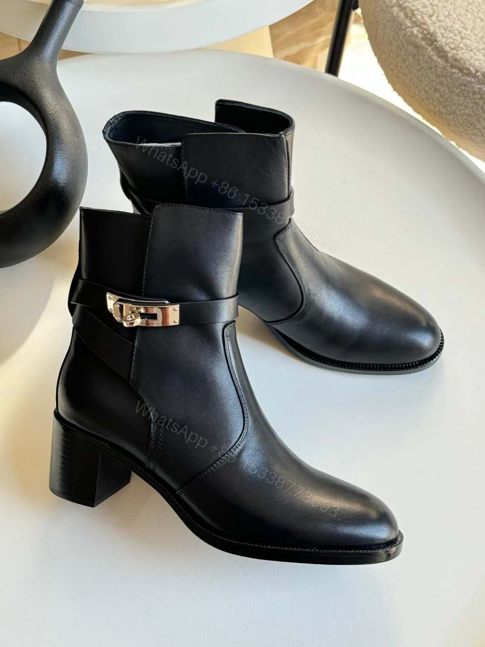 View 5 of Hermes Frenchie 50 ankle boot