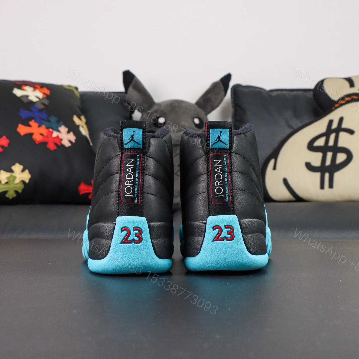 View 6 of Air Jordan 12 “Gamma Blue” Reps