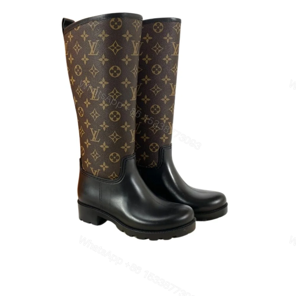 View 7 of LOUIS VUITTON ASPEN PLATFORM ANKLE BOOT MONOGRAM BROWN