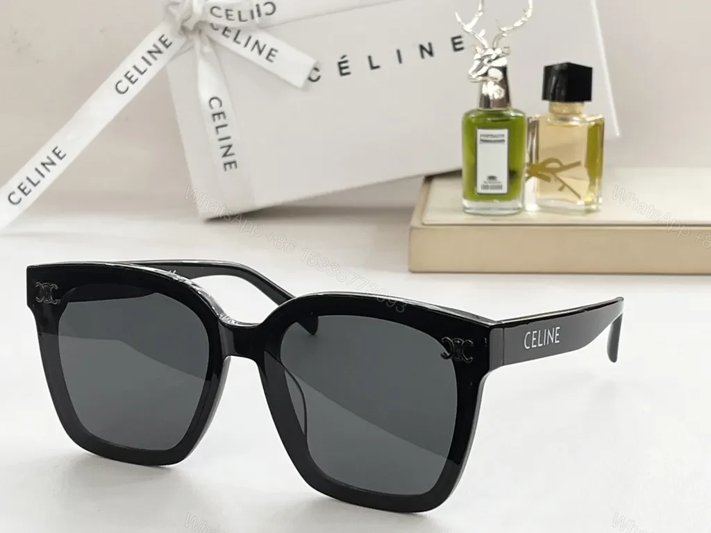 Bold Square Black Acetate Sunglasses â€” Designer-Inspired Luxury — view 1