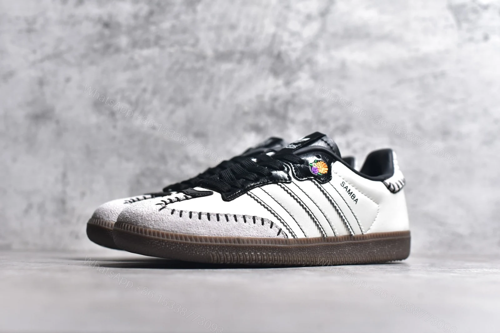 View 2 of adidas Samba OG Dia de Muertos Pack Off White Reps