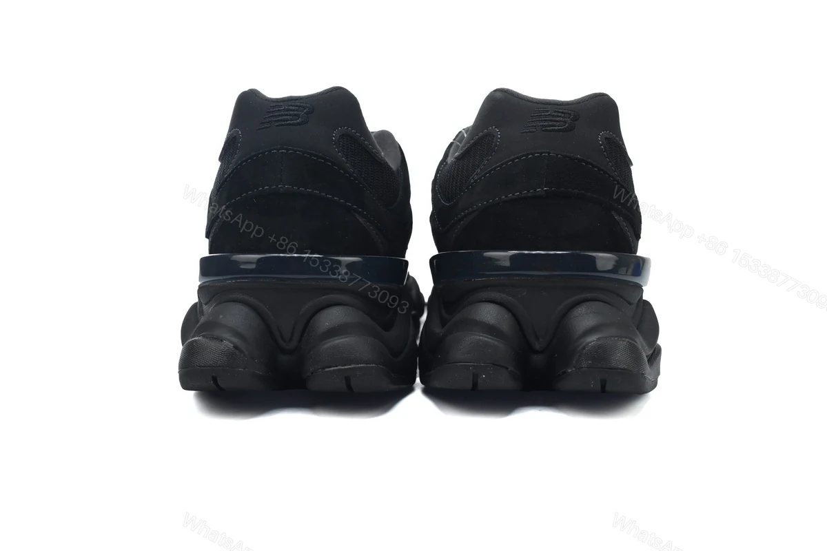 View 3 of New Balance 9060 'Triple Black Suede' U9060BPM