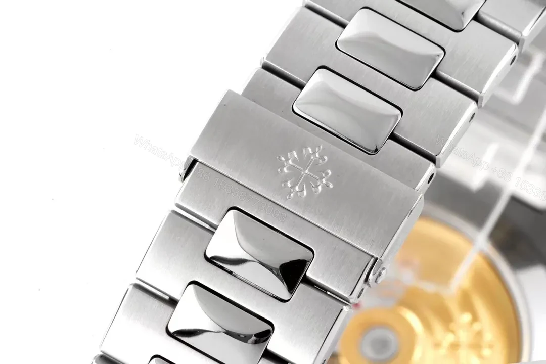 View 9 of Patek Philippe Nautilus Silver Annual Calendar