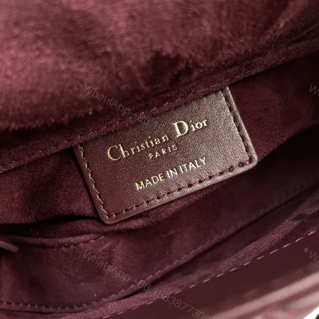 View 3 of Compact Velvet-Red Quilted Handbag: City Luxury-Grained Comfort