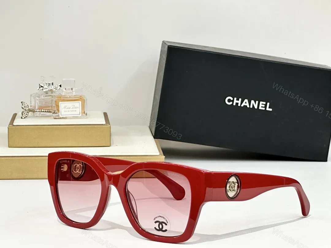 View 6 of Oversized Black-Brown Acetate Sunglasses with Polarized Lenses