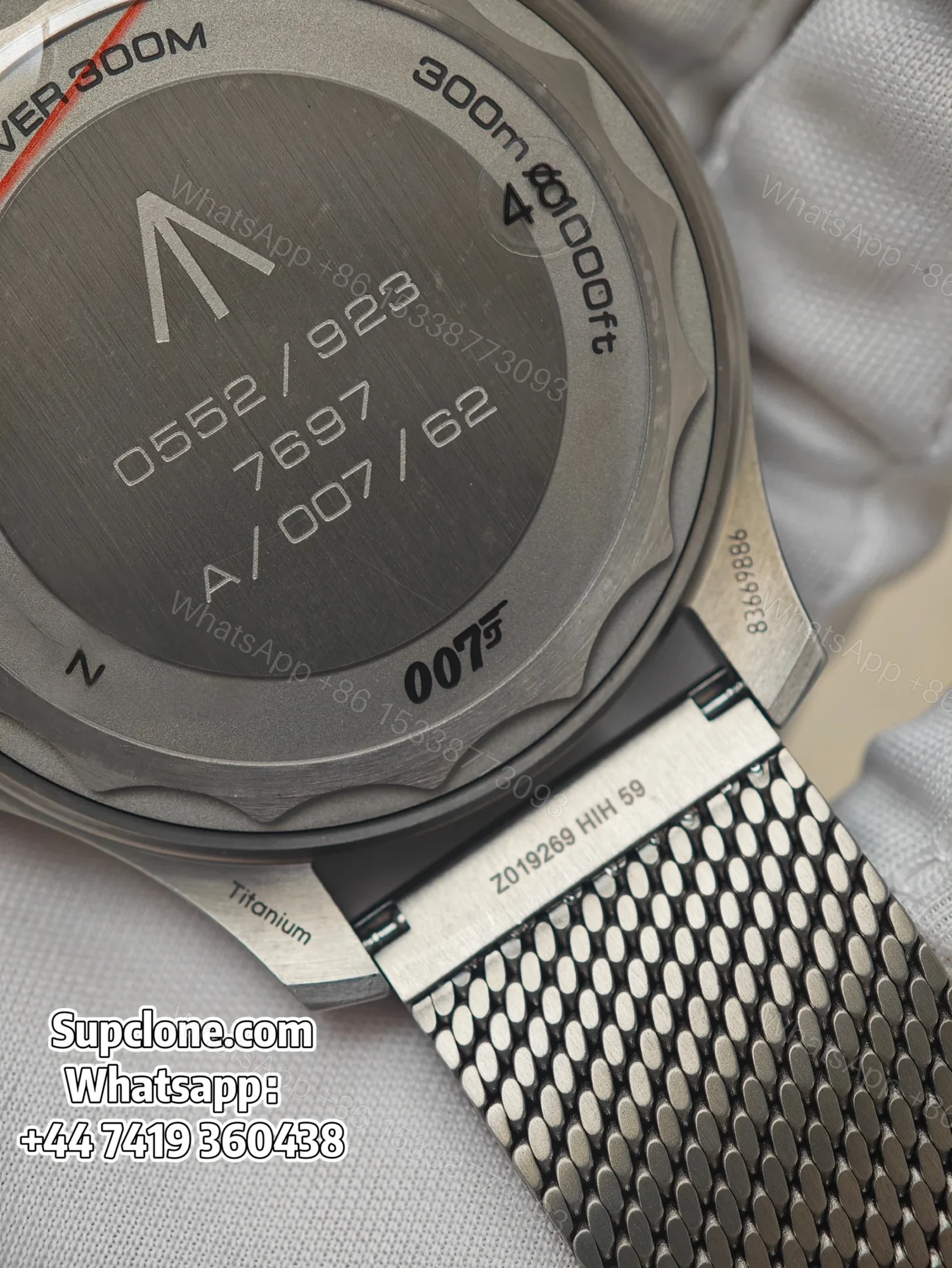 View 14 of Omega Super Clone Seamaster Diver 300M “No Time To Die” 42mm 210.90.42.20.01.001
