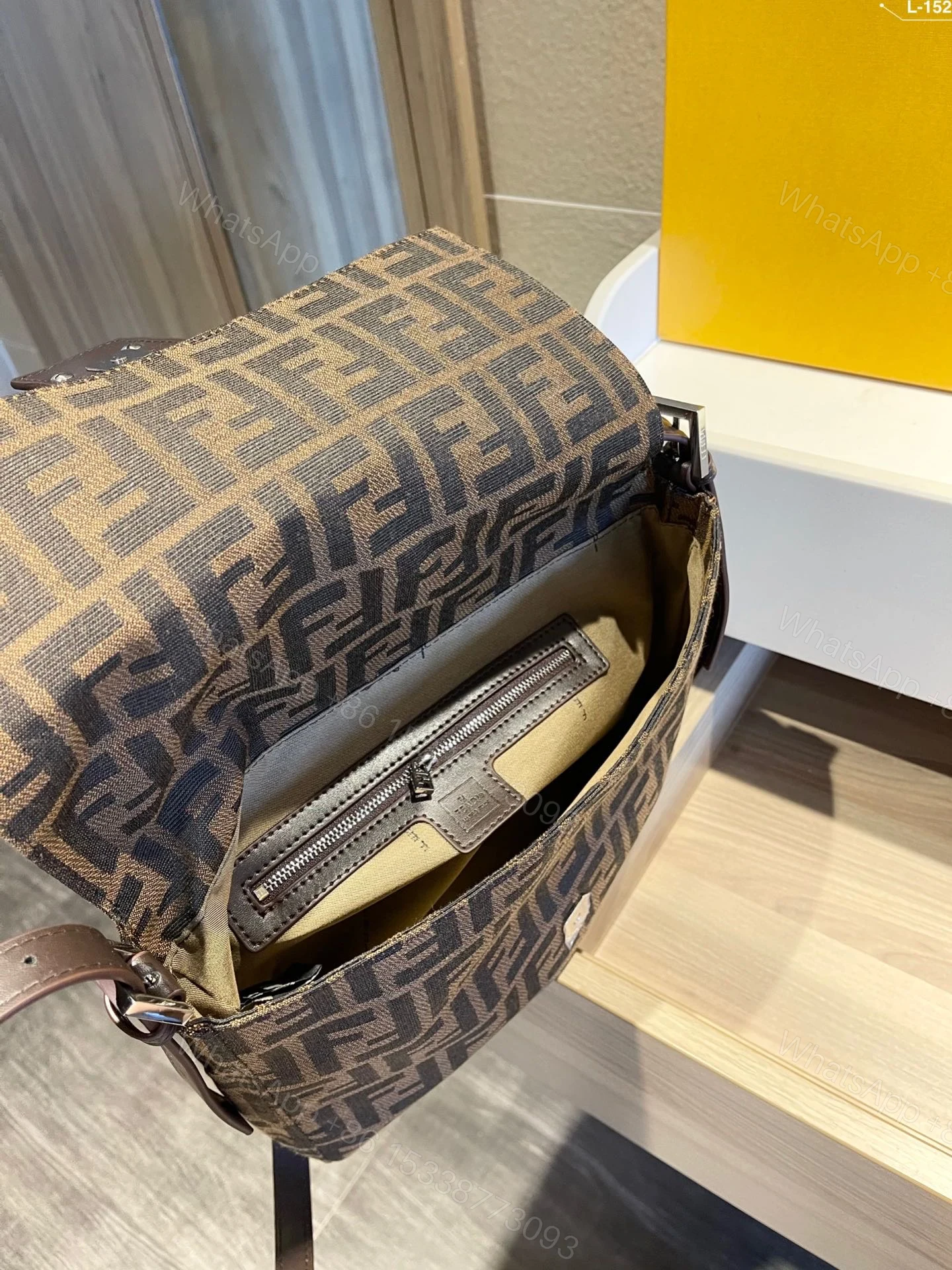 View 2 of Fendi Vintage FF Zucca Brown