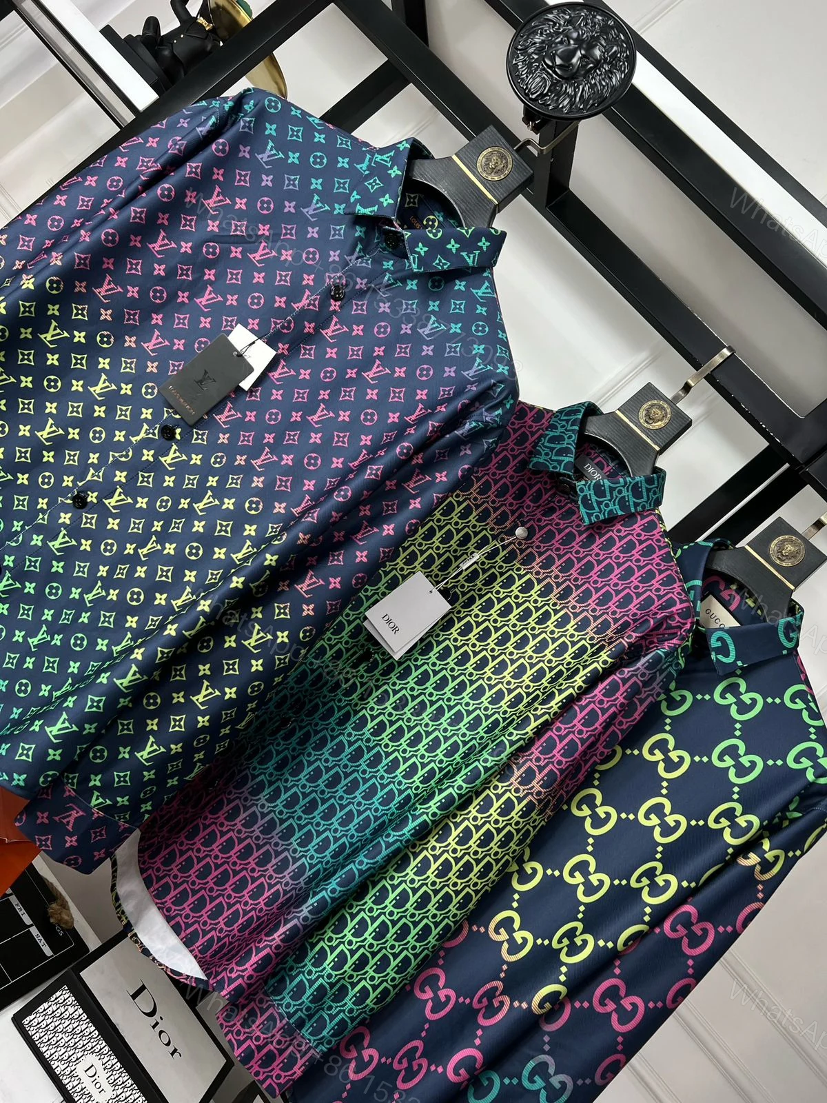 View 5 of FIRST COPY LV, Dior, Gucci Digital Brands Full Sleeve Shirt