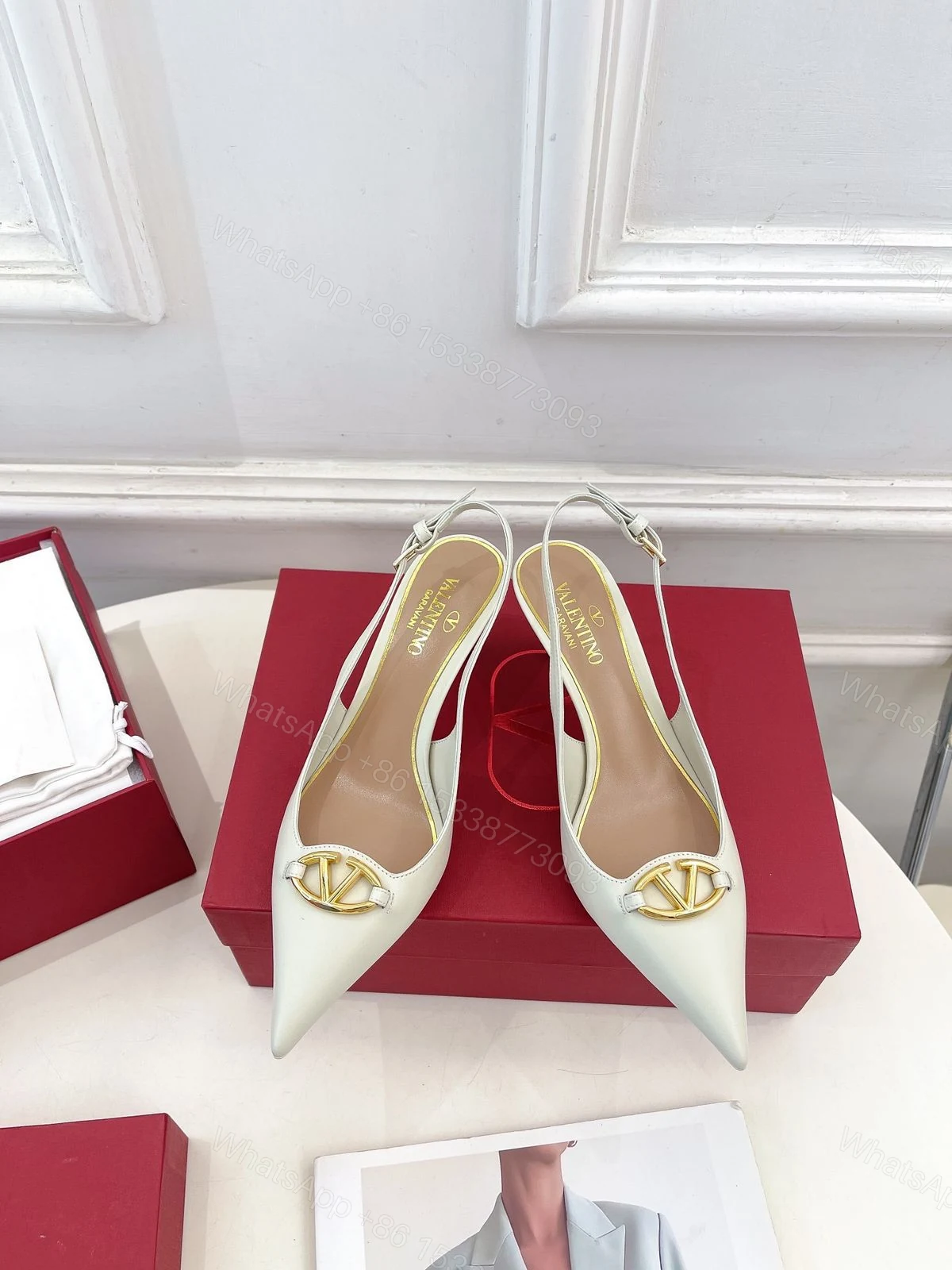 View 4 of First Copy Valentino Slingback