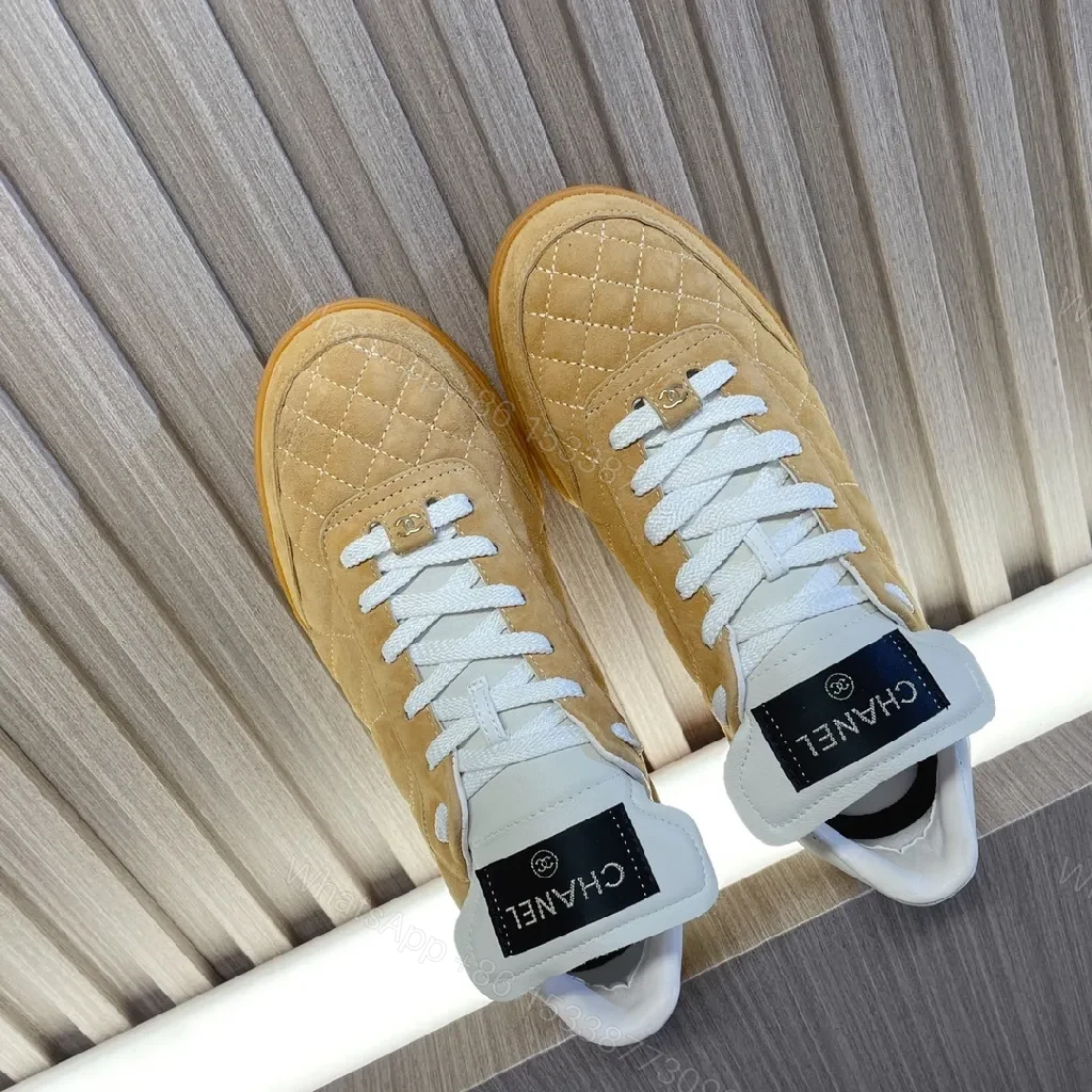 View 2 of Textured Suede High-Top Sneaker with Quilted Detailing