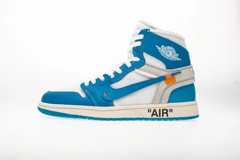 View 9 of Off White x Air Jordan 1 High “UNC” AQ0818-148 (TOP quality)