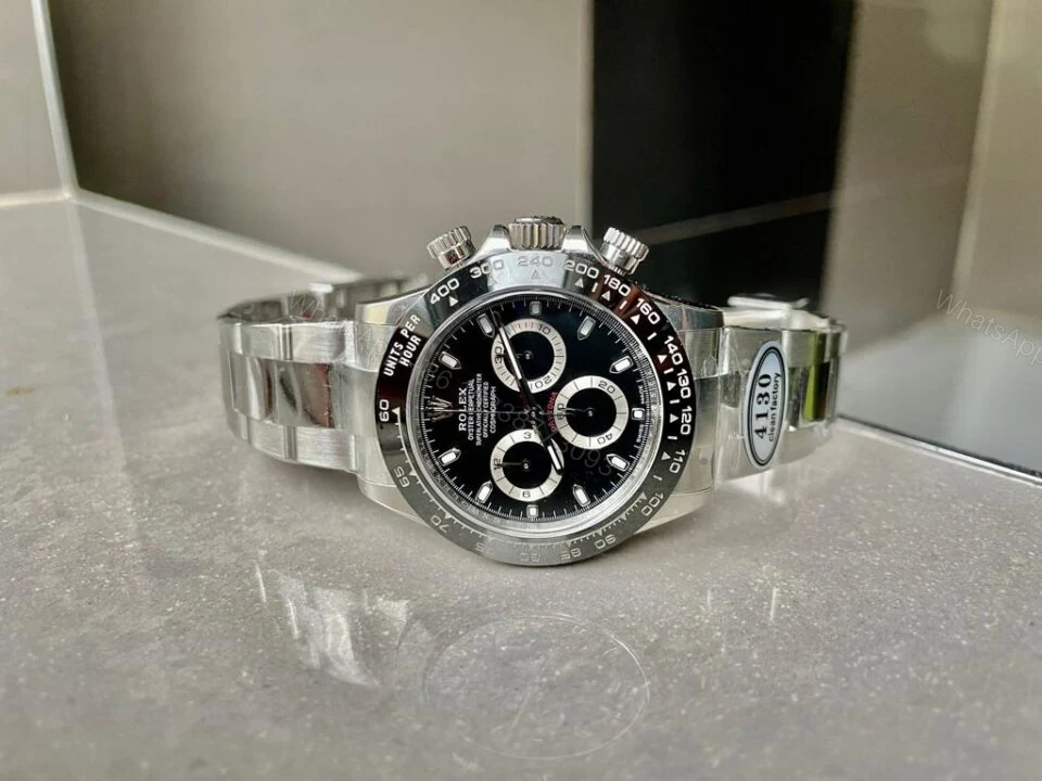 View 5 of CLEAN FACTORY 1:1 Rolex Daytona 116500 PANDA Best Edition CF 904L SS Case and BLACK Dial