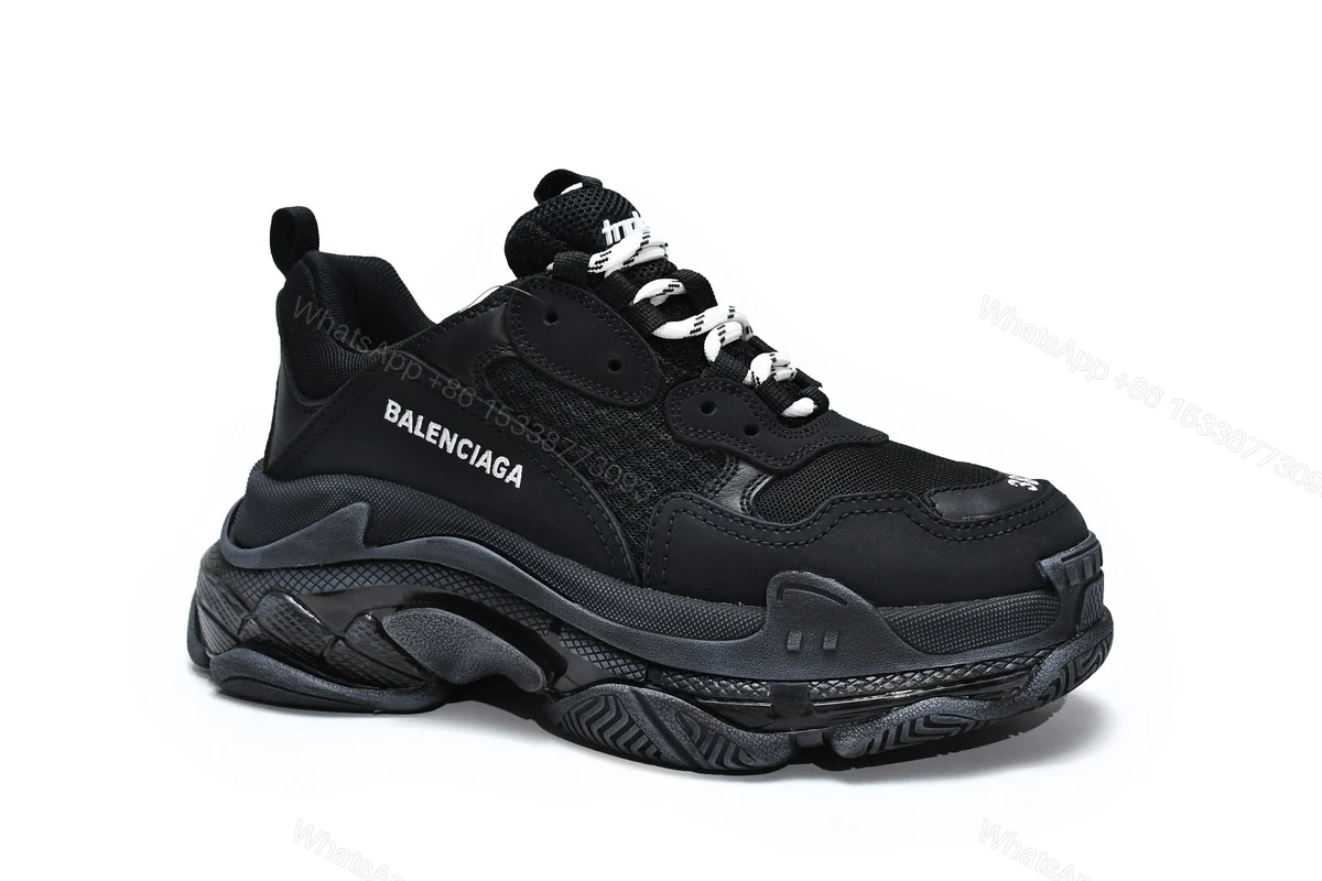 View 2 of Balenciaga Triple S Black 541624 W09O1 1000