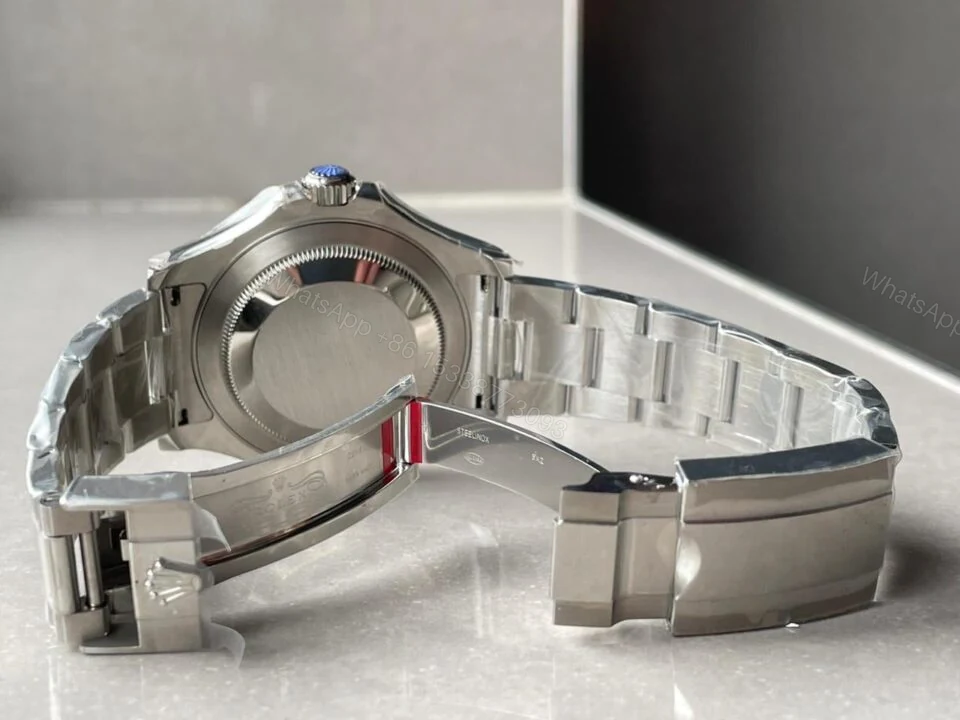 View 7 of JF FACTORY 1:1 Rolex Yacht-Master 116622 Best Edition Silver Dial SH3135
