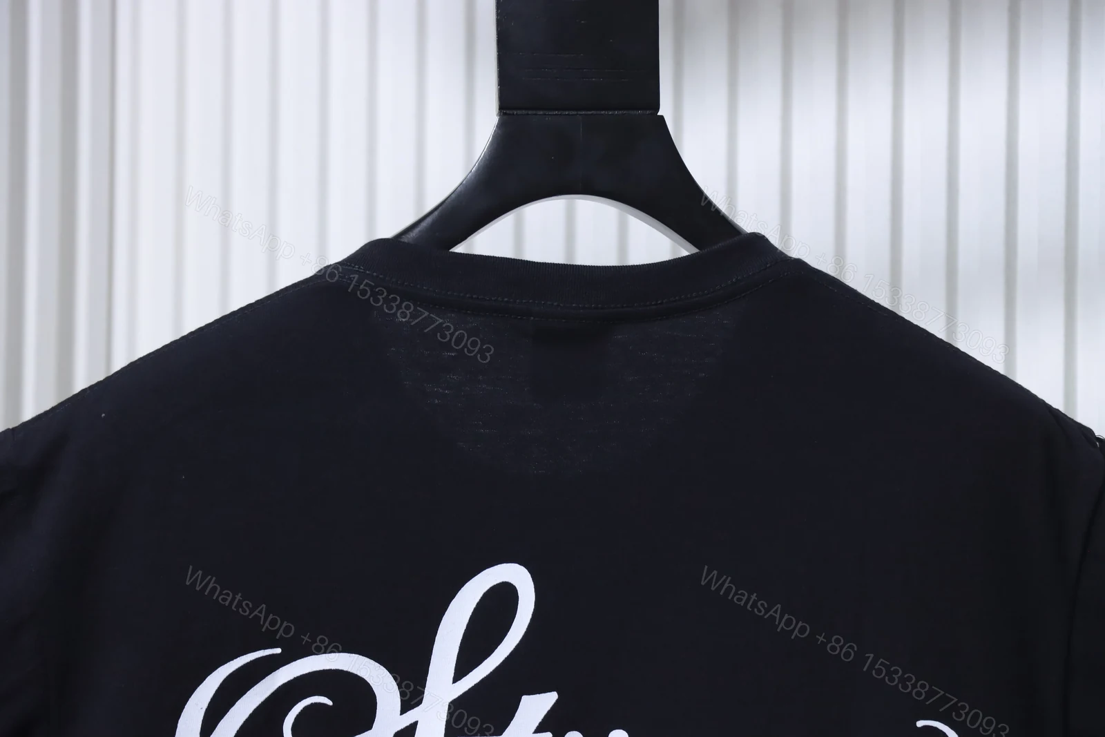 View 4 of Stussy World Tour Collection Printed Short Sleeve Shirt 2 Black