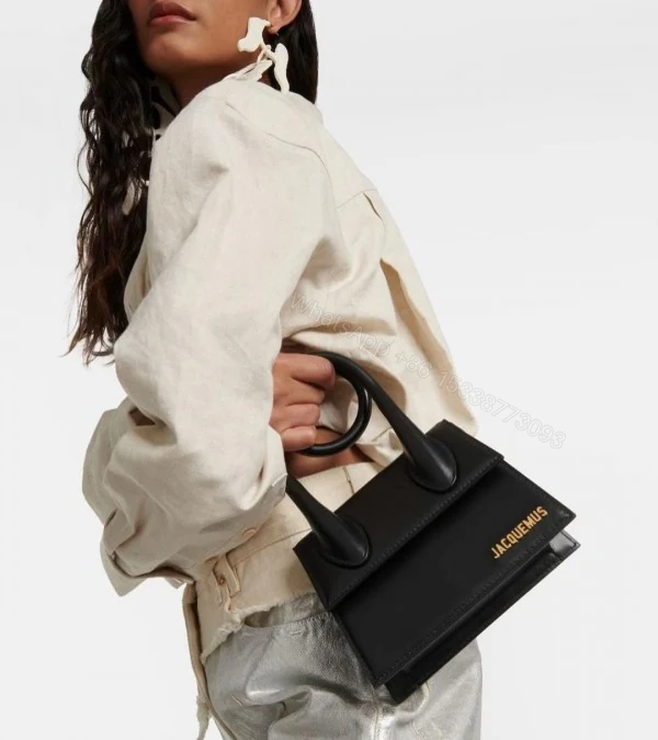 View 5 of FIRST COPY Jacquemus Le Chiquito Noeud Bag