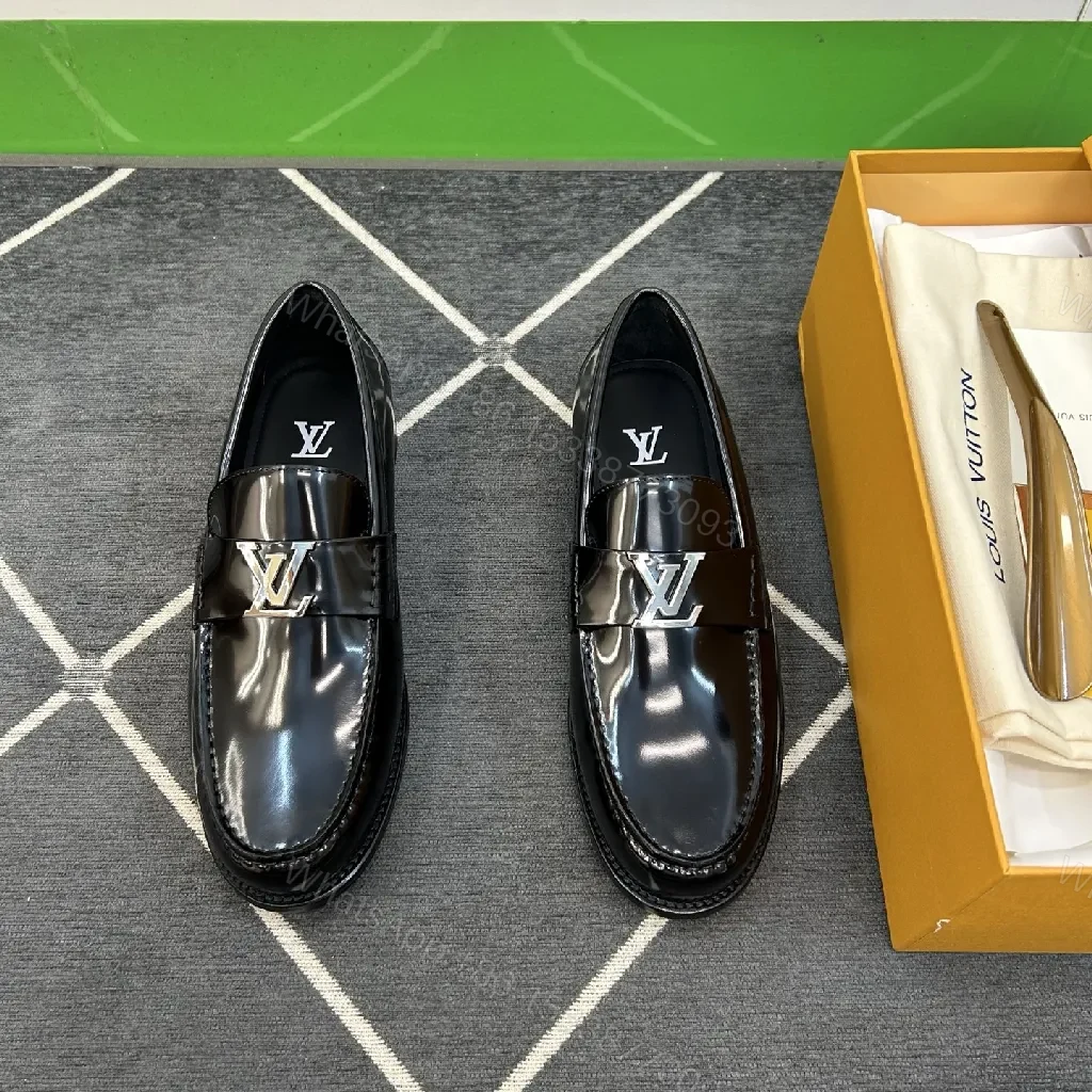 View 3 of Polished Patent Loafers: Luxury Hardware, All-Day Comfort