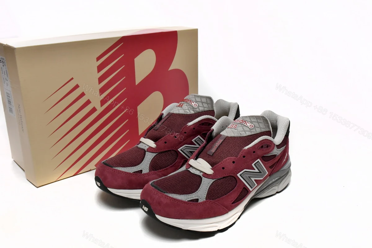 Teddy Santis x New Balance 990v3 Scarlet Marblehead M990TF3 — view 2