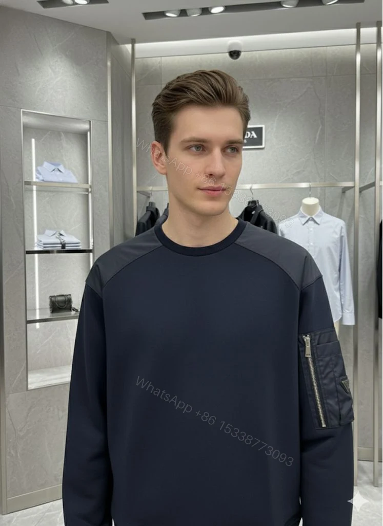 View 2 of First Copy Prada Sweatshirt for Men