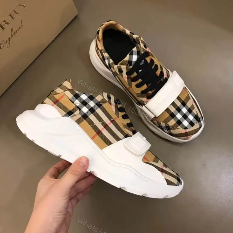 View 2 of BURBERRY VINTAGE CHECK COTTON SNEAKER – BBR1