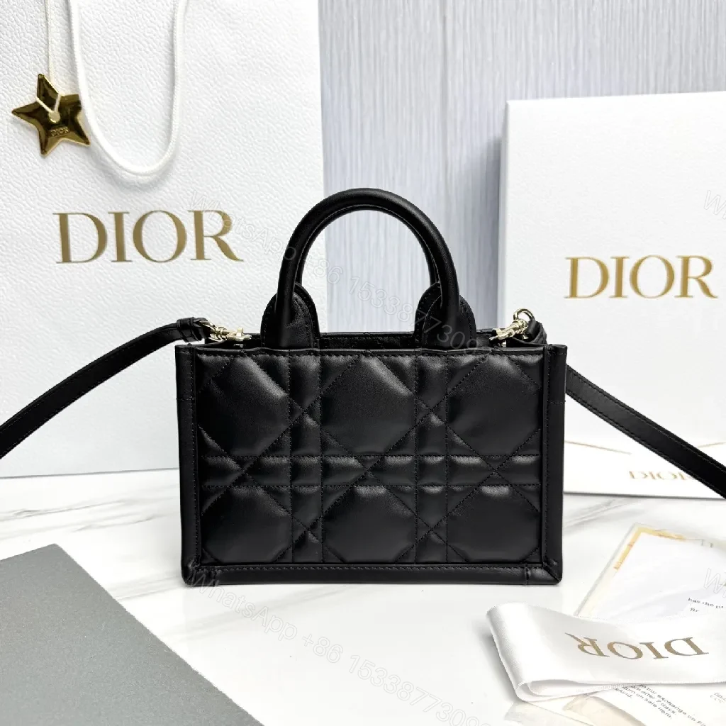 View 7 of Quilted Mini Bag: Diamond Stitch, Gold Charm, Crossbody Carry