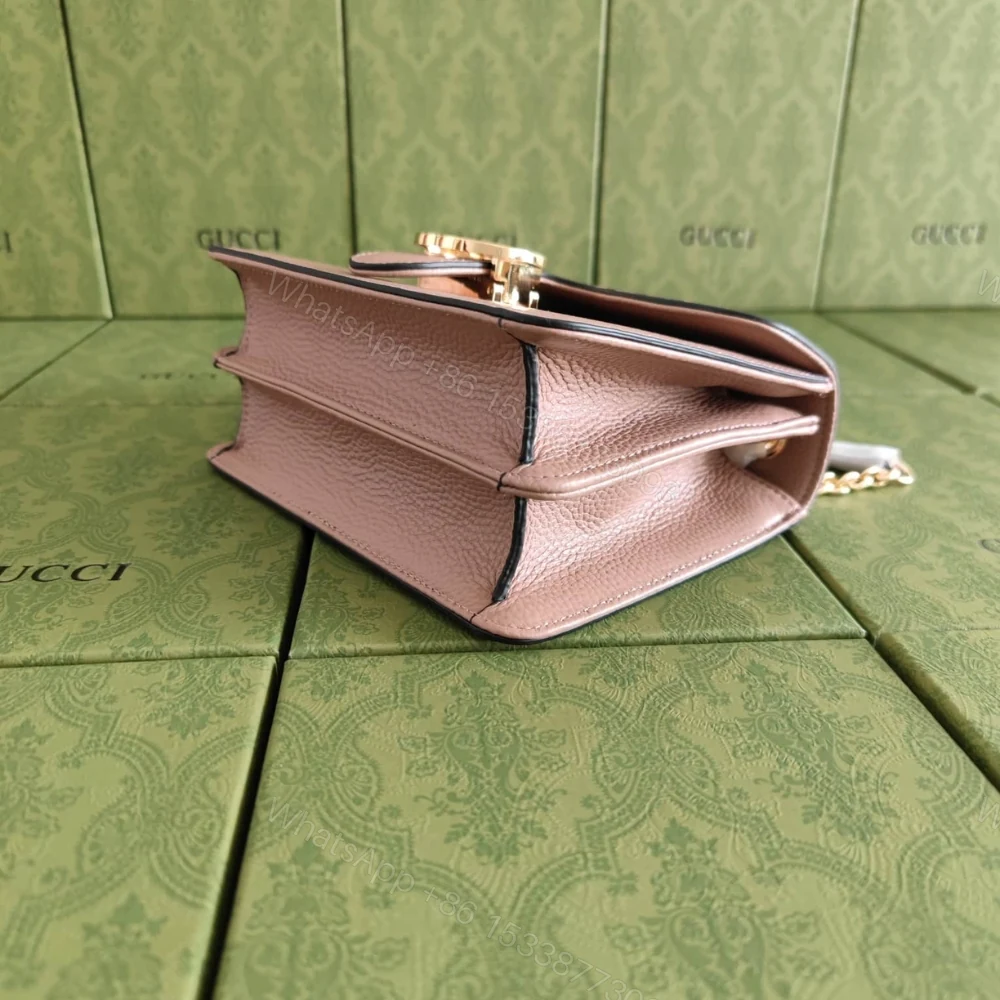 View 6 of Gucci GG Marmont Shoulder Bag Pink 20Cm