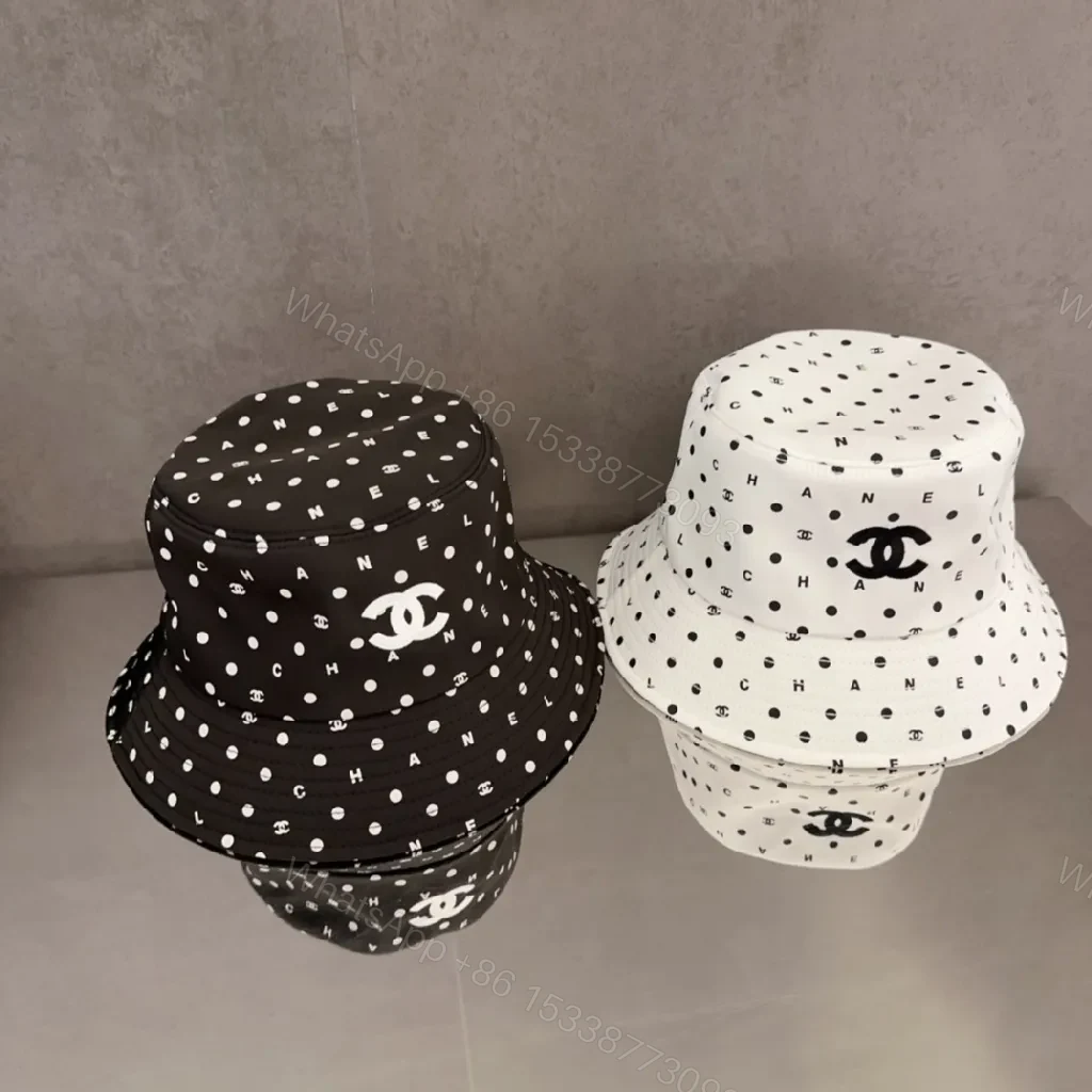 View 9 of Polished Denim-Ready Chanel-Patterned Bucket Hat