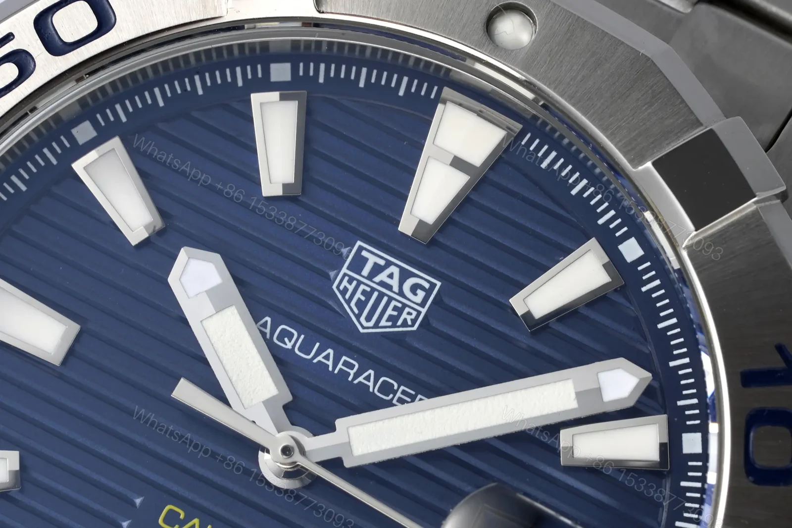 View 7 of XF Factory TAG Heuer Aquaracer Blue Dial Stainless Steel Men’s Watch