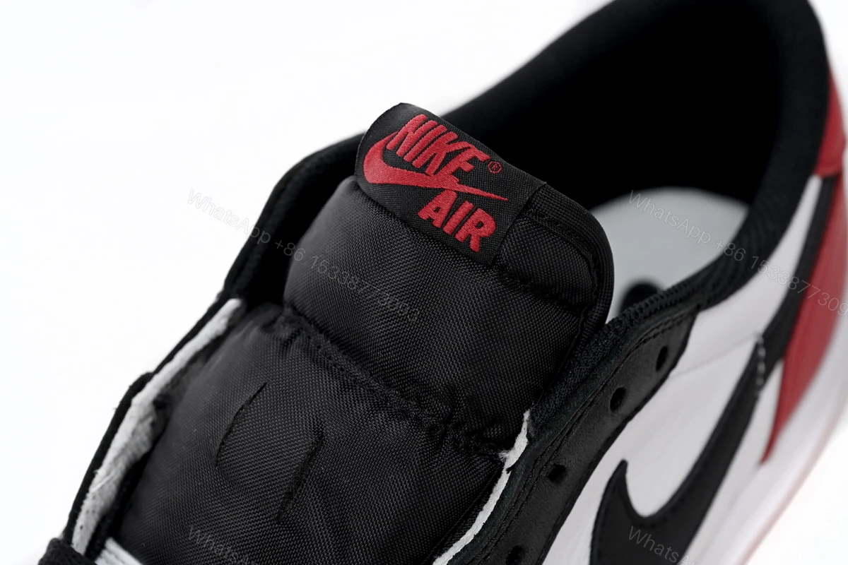 View 8 of Air Jordan 1 Low OG Black Toe CZ0790-106