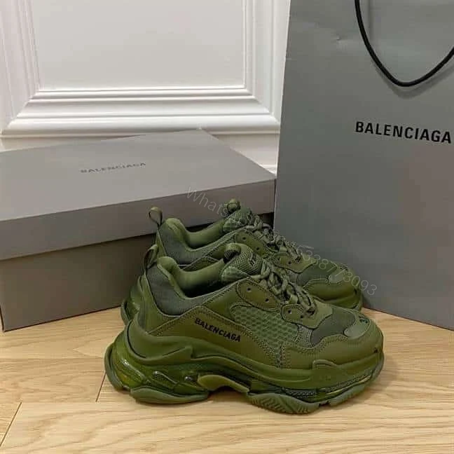 View 2 of BALENCIAGA MEN’S TRIPLE S SNEAKER CLEAR SOLE – BB188