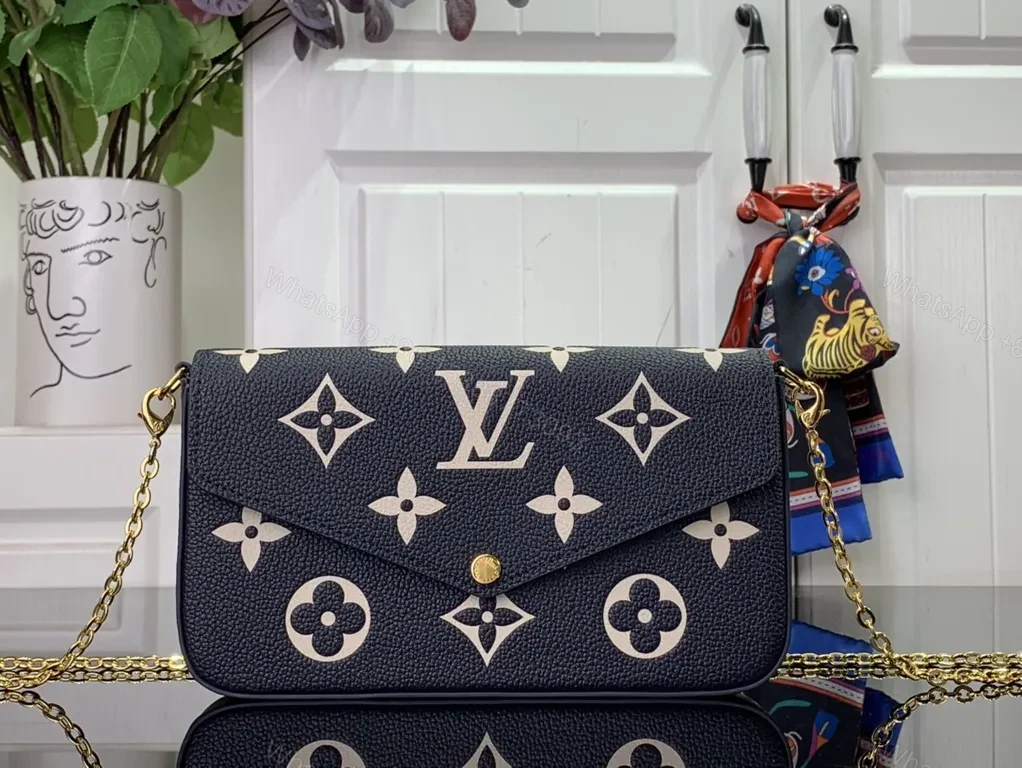 Luxe Monogram Crossbody: Timeless LV-Inspired Elegance — view 1