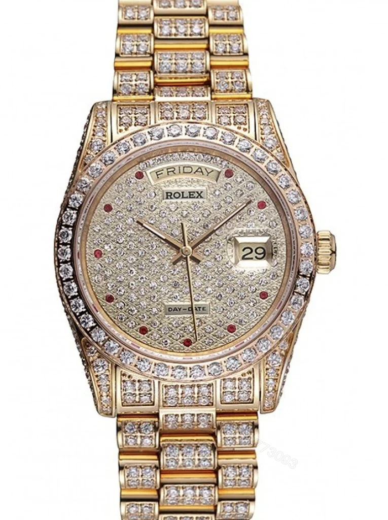 Superclone Rolex Day-Date Diamond Dial 621615 37 mm — view 1