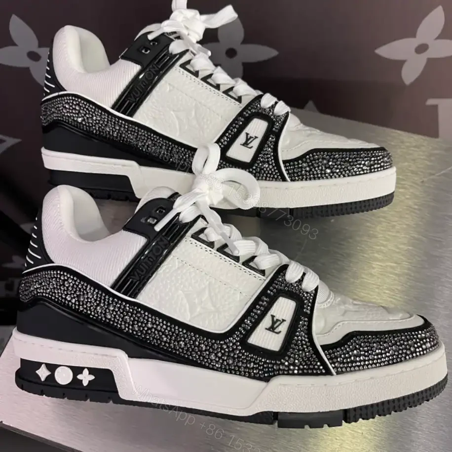 View 2 of LOUIS VUITTON LV TRAINER SNEAKER IN BLACK – LSVT361
