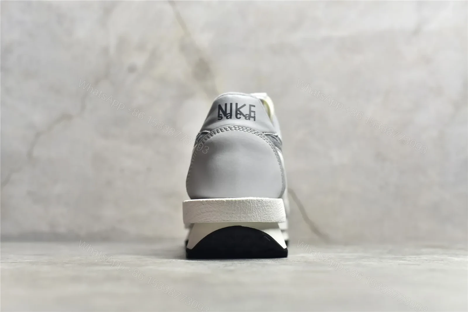 View 7 of Sacai × Nike LDV Waffle Grey White Reps