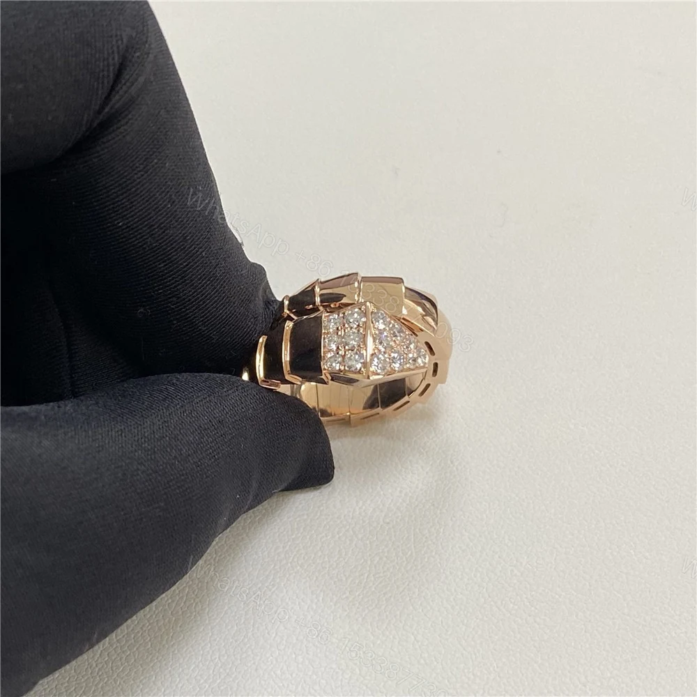 View 5 of Bvlgari One Coil Serpenti Ring diamonds 113126