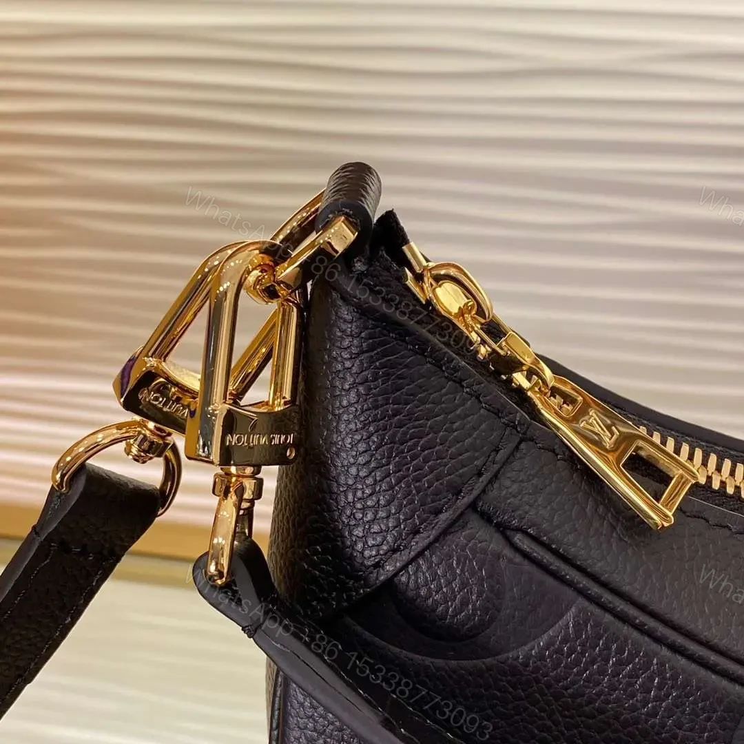 View 2 of Louis Vuitton LV Bagatelle Monogram Black Handbags 24x18cm