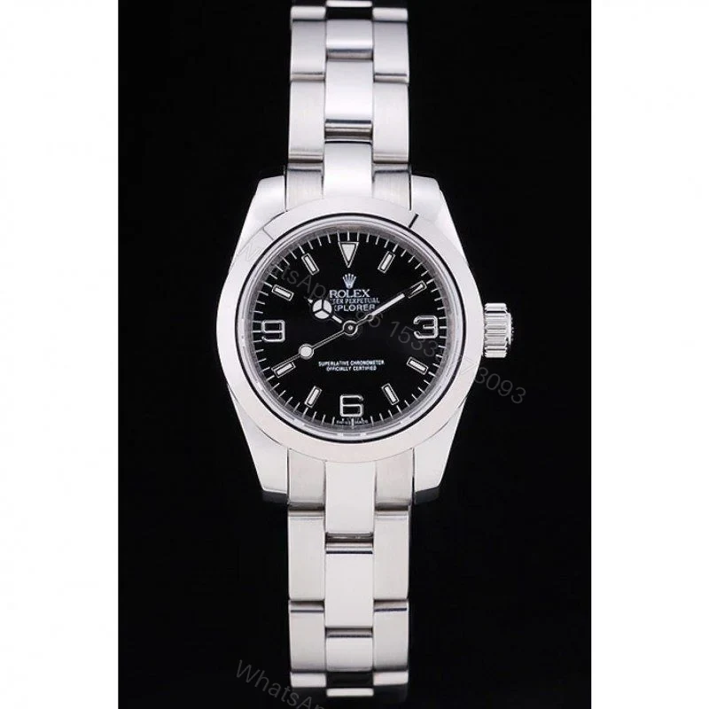 View 2 of Superclone Rolex Explorer Black Dial SLR157