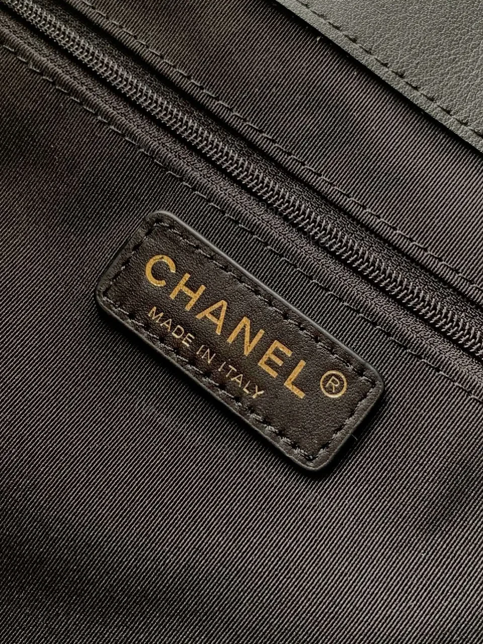 View 5 of Chic Quilted Tote Bag: Minimal Hardware, Black