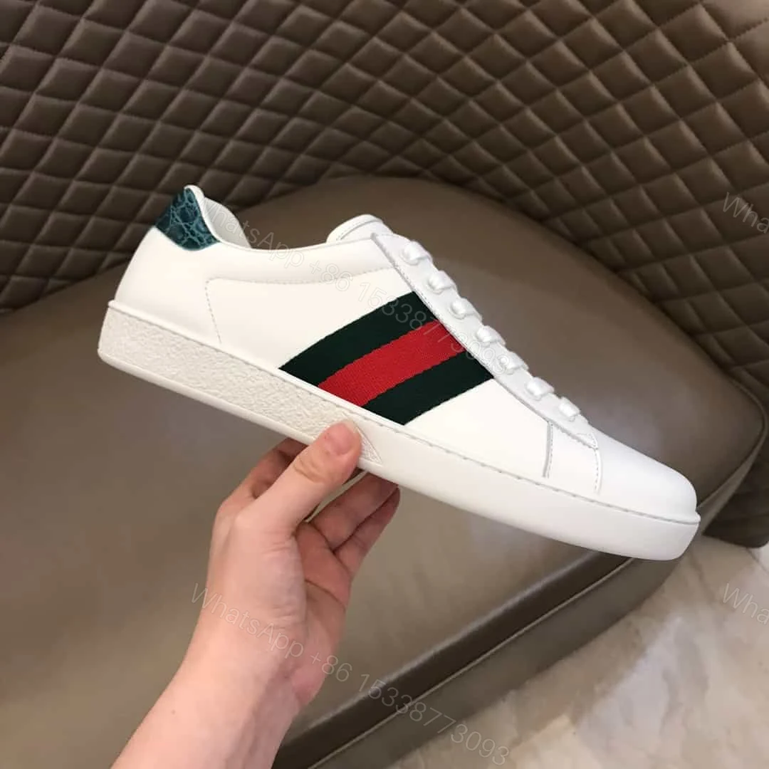 View 2 of GUCCI ACE LEATHER SNEAKER – GC34