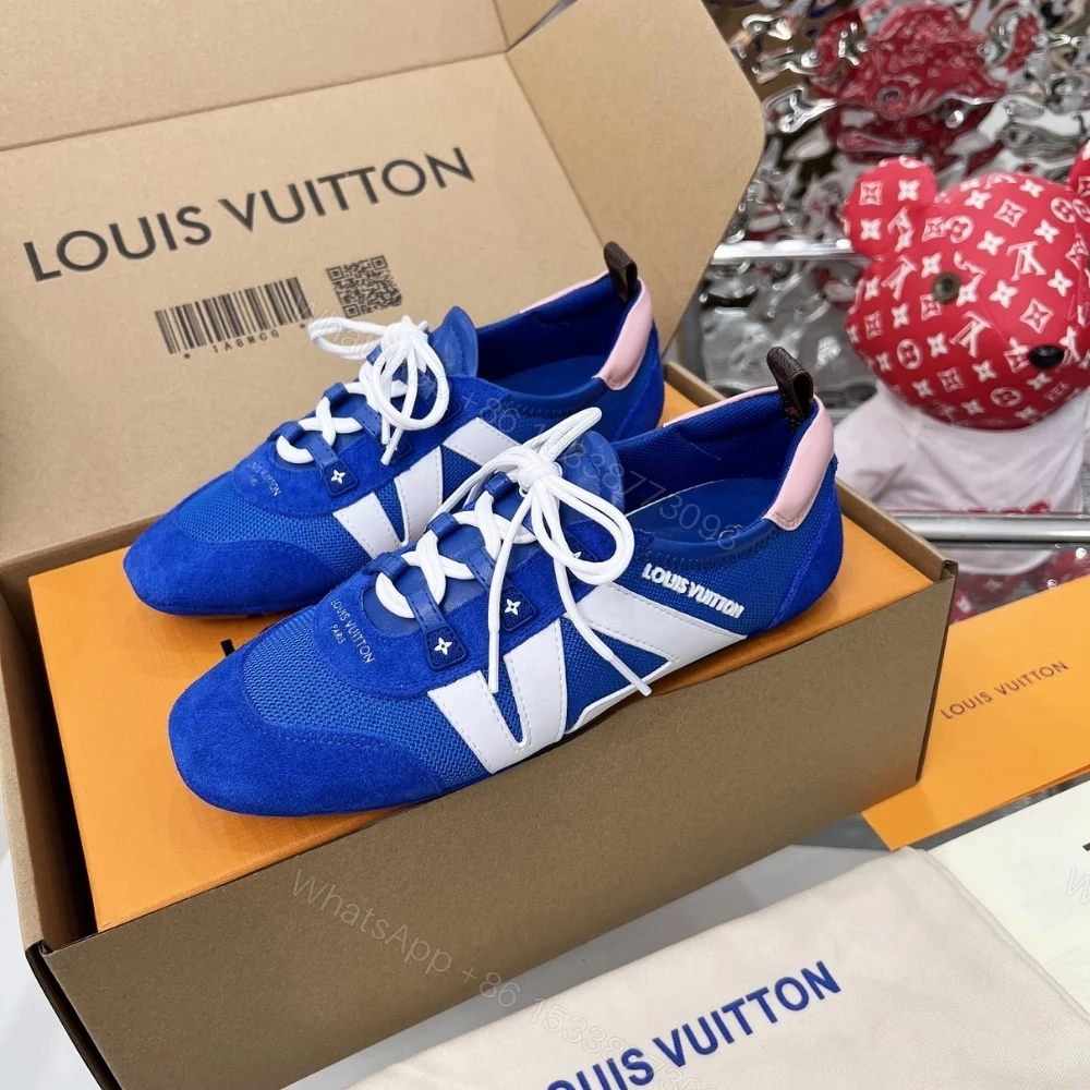 View 6 of Louis Vuitton LV Sneakerina Blue 1AHOTS
