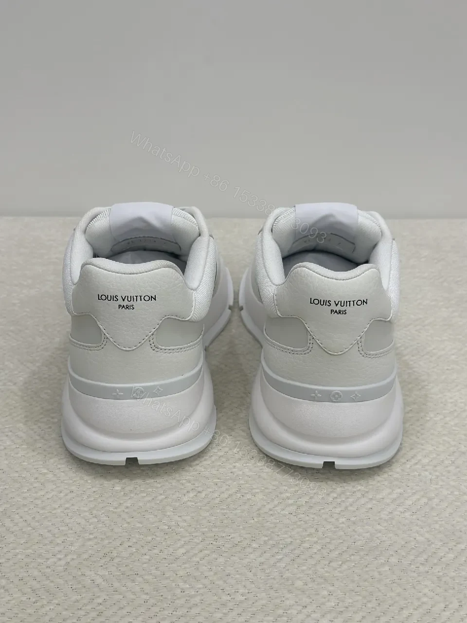 View 7 of White Leather Luxe Sneakers: Signature Accents, All-Day Comfort