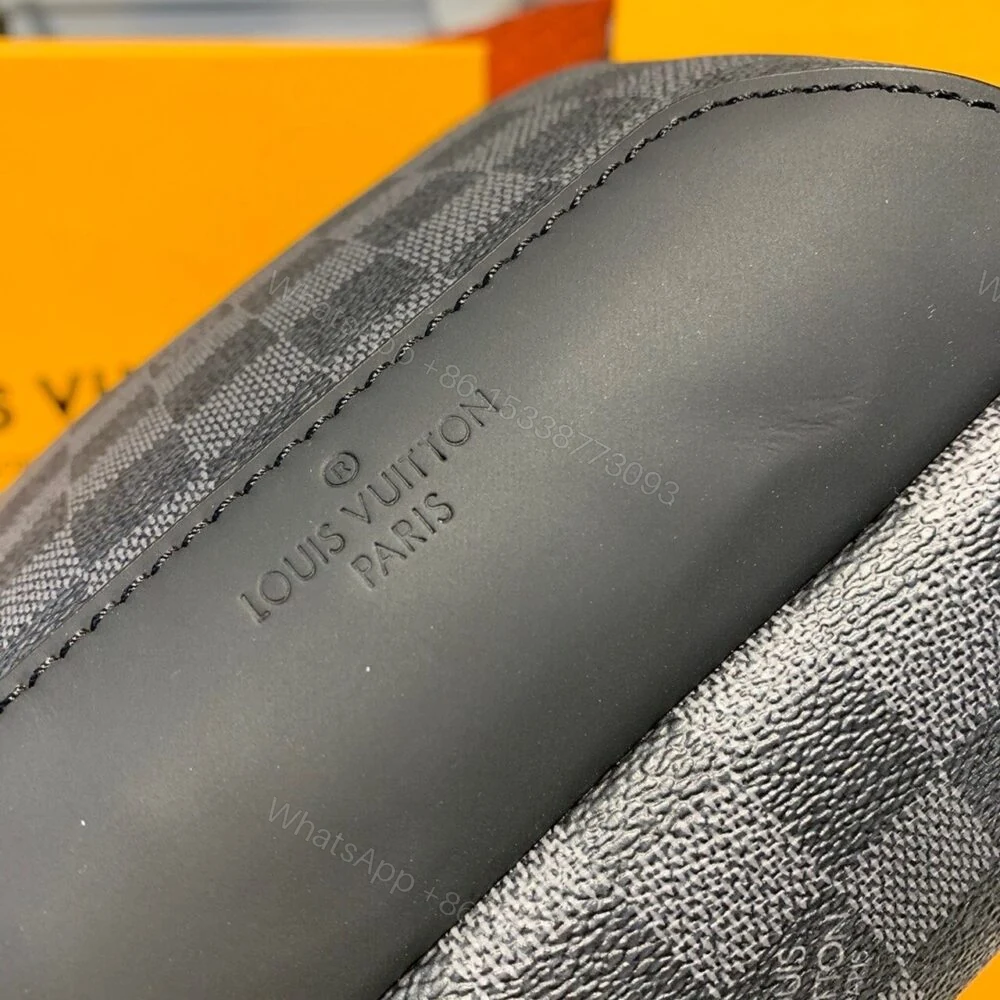 View 8 of Louis Vuitton Avenue Sling Bag Damier Graphite Canvas 31cm LV N41719