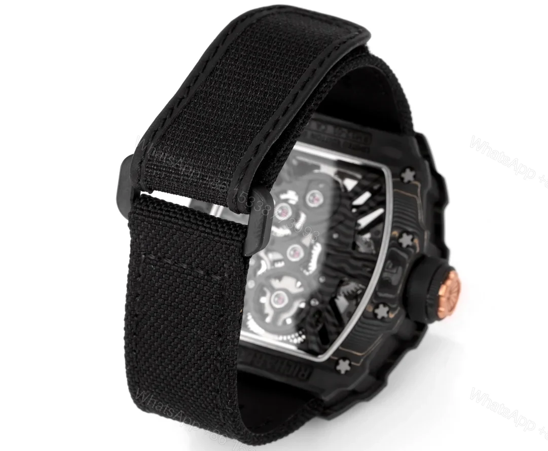 View 8 of Richard Mille RM12-01 Gold Carbon TPT Tourbillon Watch RM12-GC-GD