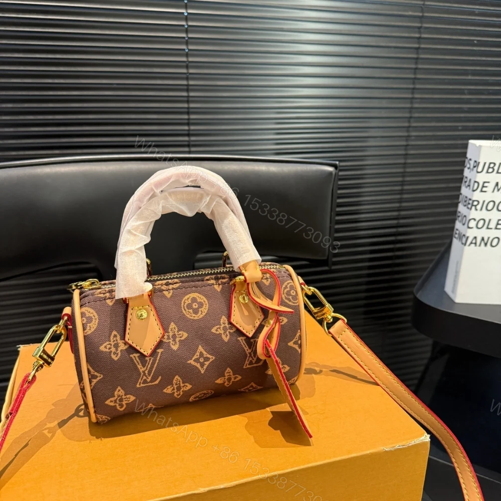View 2 of Louis Vuitton Nano Speedy Monogram Origine Ebene 16Cm M27610