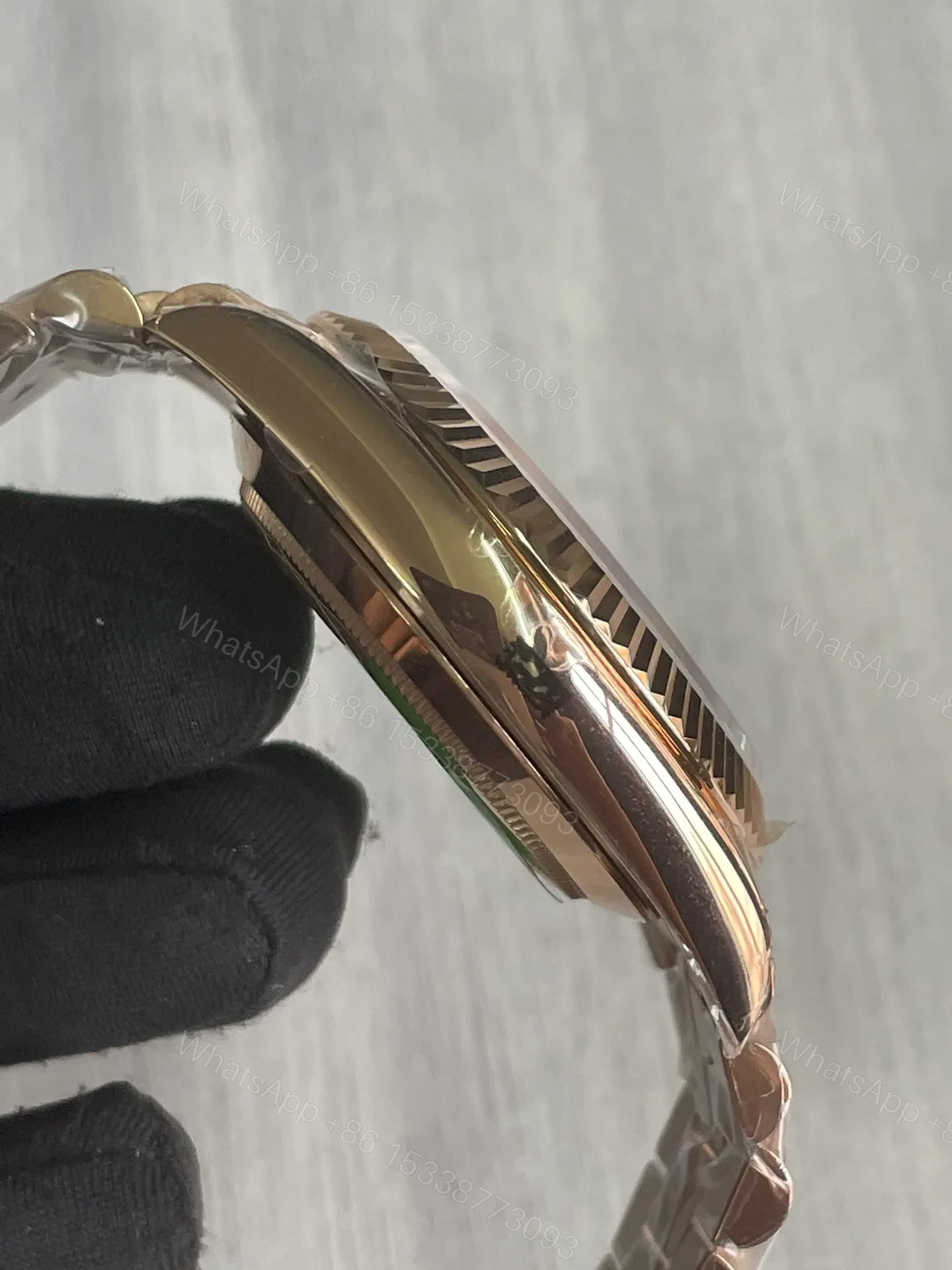 View 7 of Superclone Rolex Day-Date Olive Dial 128235 36 mm