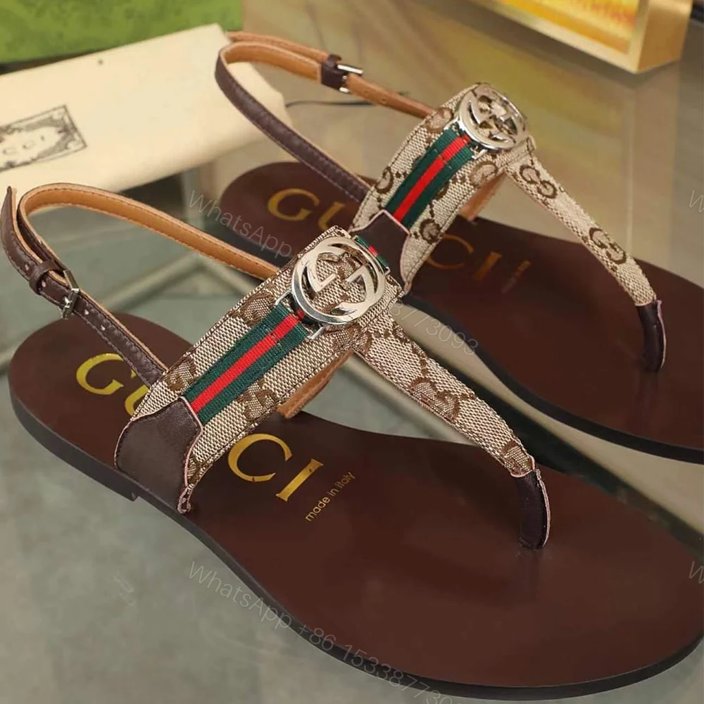 View 7 of GUCCI Women’s Interlocking G Web sandal 224201