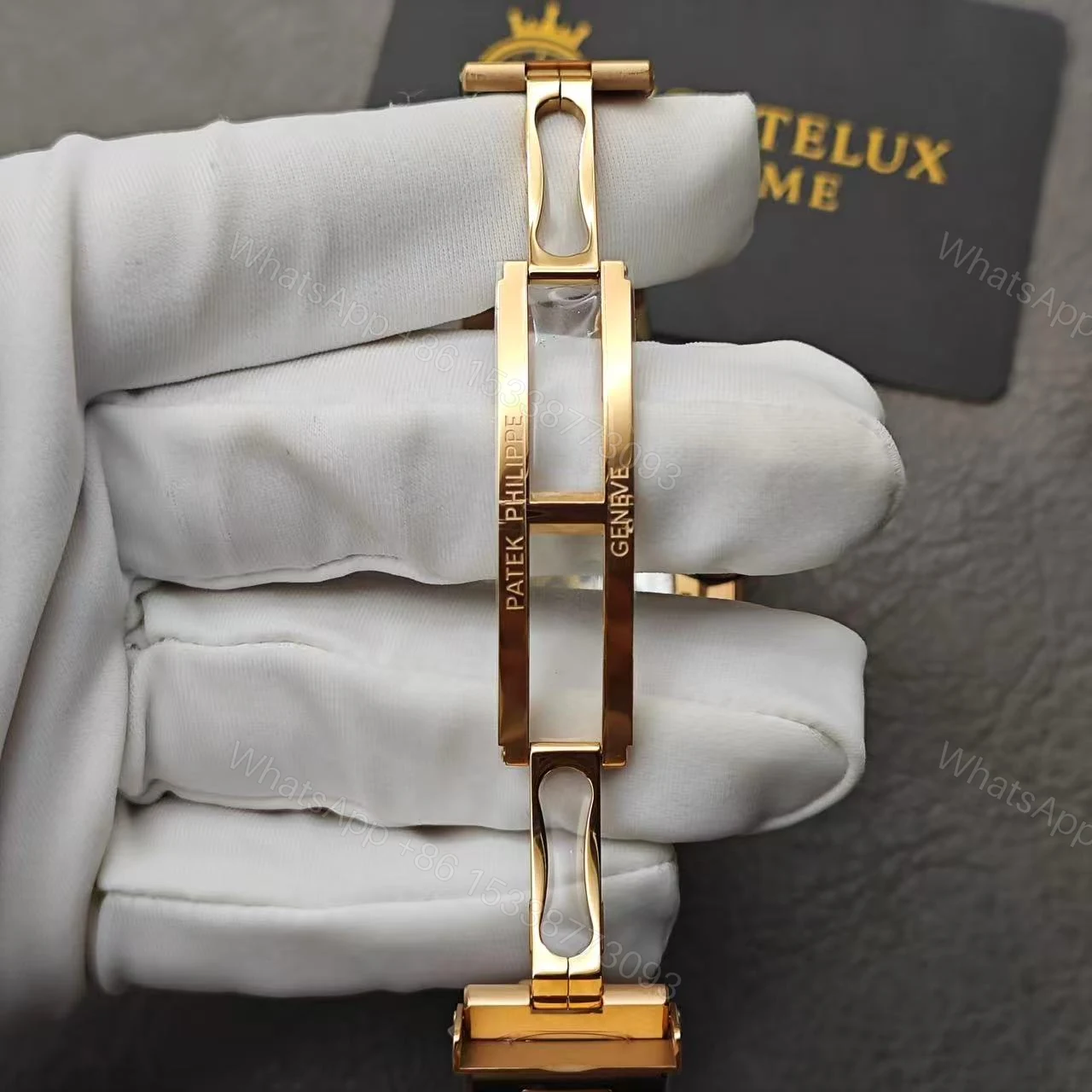 View 16 of Super Clone Replica Patek Philippe Nautilus – Rose Gold