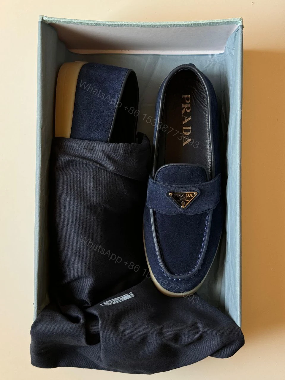 View 2 of suede loafers